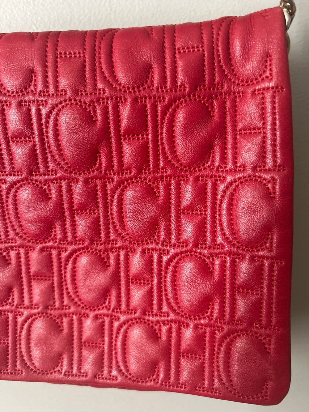 Carolina Herrera leather bag - Picture 3 of 15